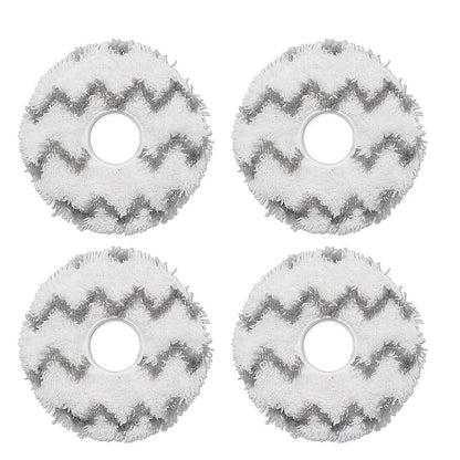 The Dreame 4-Pack Robot Vacuum Mop Pads are designed to be compatible with various models including L10s Pro Ultra Heat, X40 Ultra, X30 Ultra, L10s Pro Gen 2, X30 Pro Plus, X30 Pro Ultra, L20 Ultra, L10s Ultra, L10s Plus, and L10 Prime. These washable