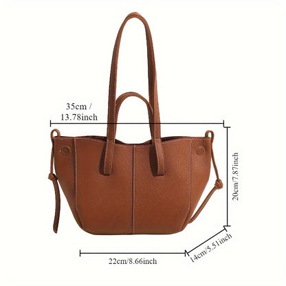 Yobenki Women's Stylish Autumn Work Tote with Magnetic Closure