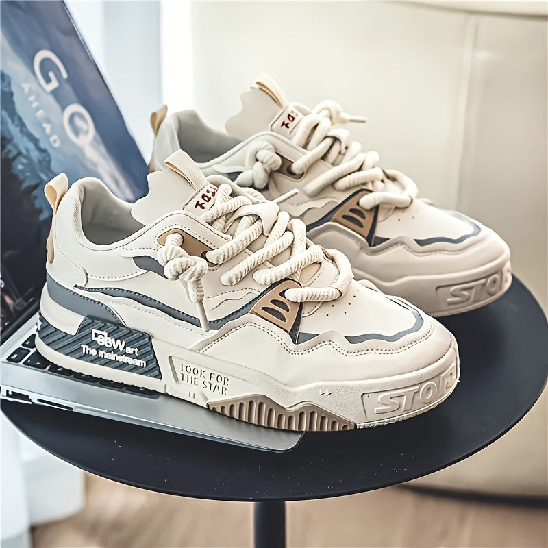 Mainalun men's footwear is comfortable for fitness and leisure activities, with lace-up closure and breathable design ideal for walking and travel.