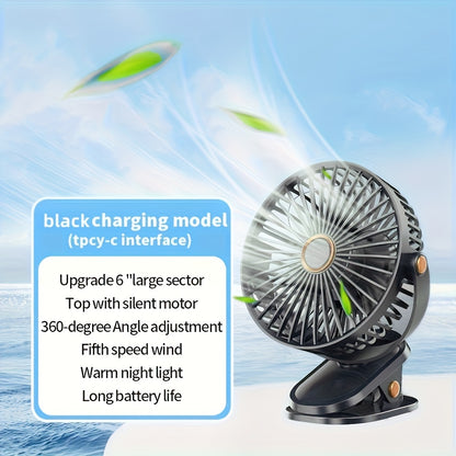 The Jkuoo Vertical Fan is a versatile clip-on electric fan designed for indoor air circulation, featuring adjustable angles and wind speeds for strong airflow with minimal noise.