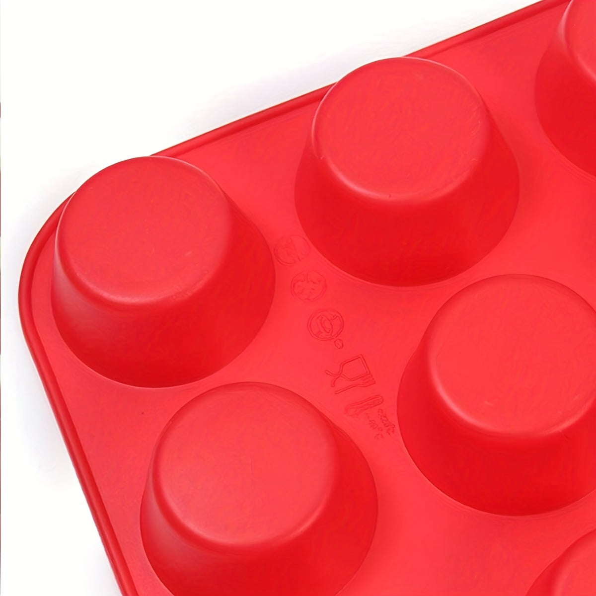 1 piece Silicone Muffin Pan Mini with 24 Cups Cupcake Pan, Nonstick Silicone Baking Pan for Cupcakes and Mini Cakes. Perfect for Making Muffin Cakes, Tarts, and Fat Bombs. Dishwasher Safe.