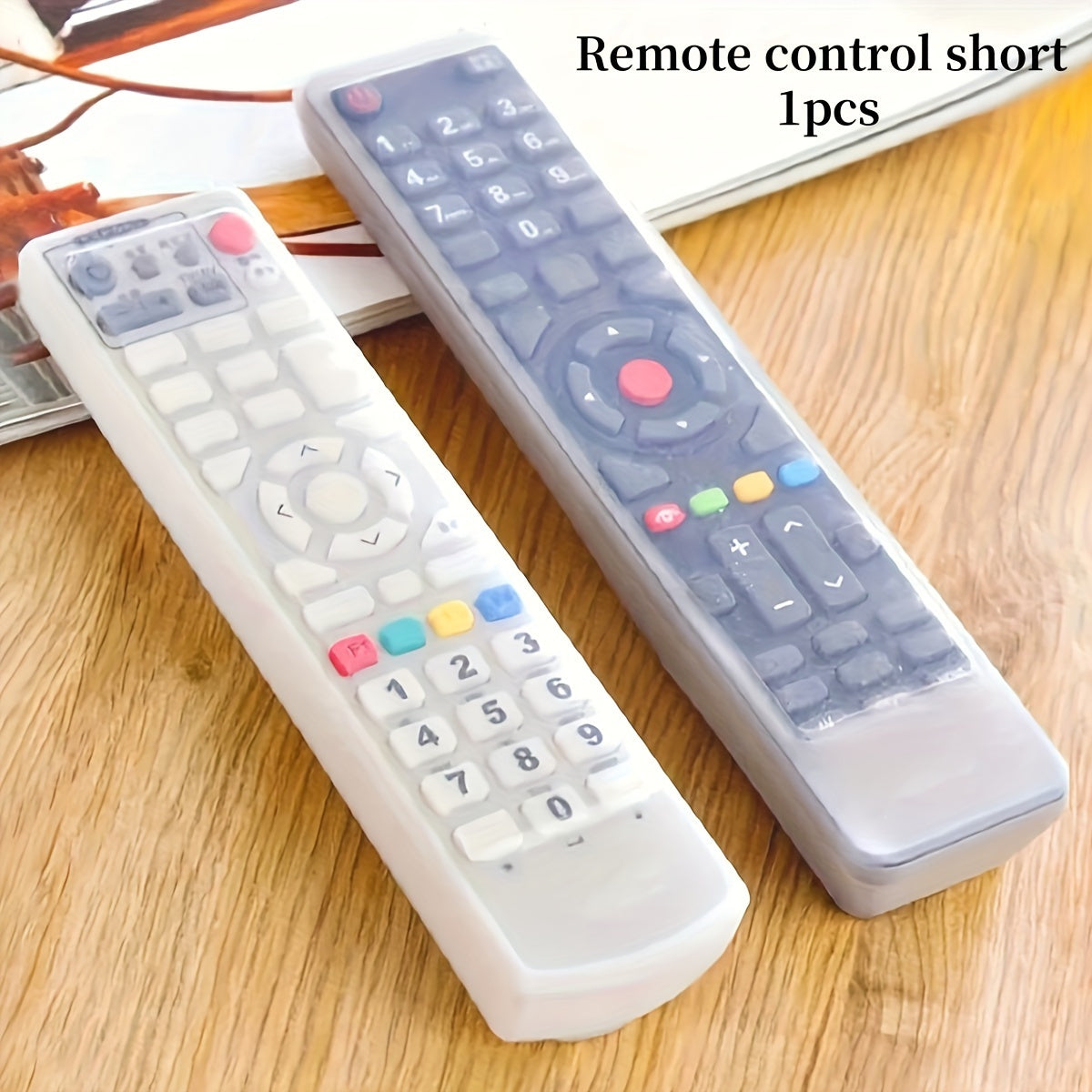 2023 Model silicone remote control case offers dustproof and waterproof protection, along with a stretchable transparent TV screen protector. This product is designed for use with home air