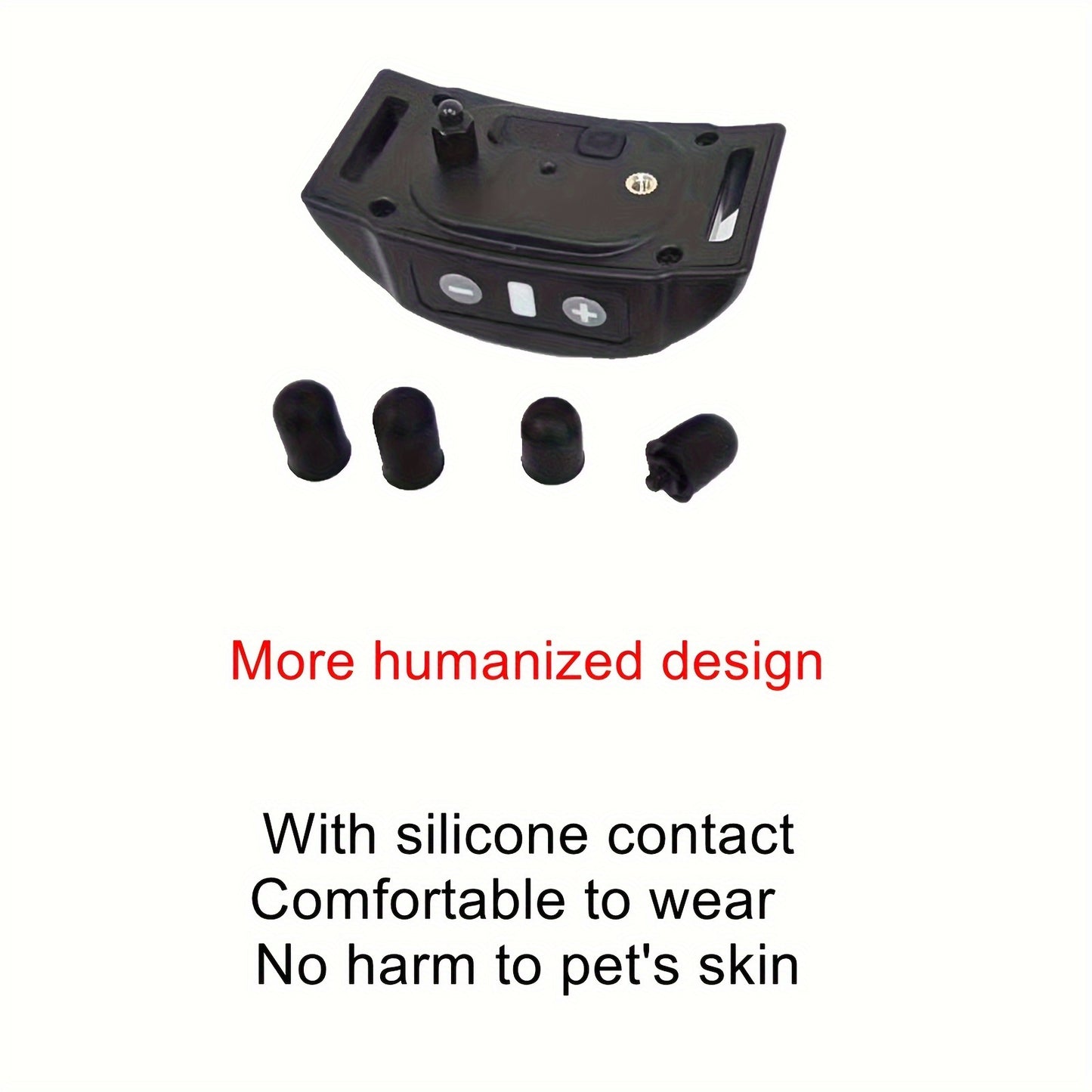 Nylon USB dog silencer with rechargeable lithium battery for barking dogs.