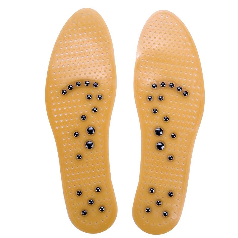 Memory cotton magnetic insole 18 magnetic insole magnetic iron to keep the soles of the feet point massage fitness no effect