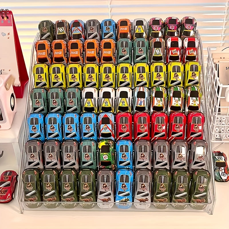 The 1/64 Scale Matchbox Wheel Toy Car Display Box Can Store 70 Transparent Shelves for Toy Cars.