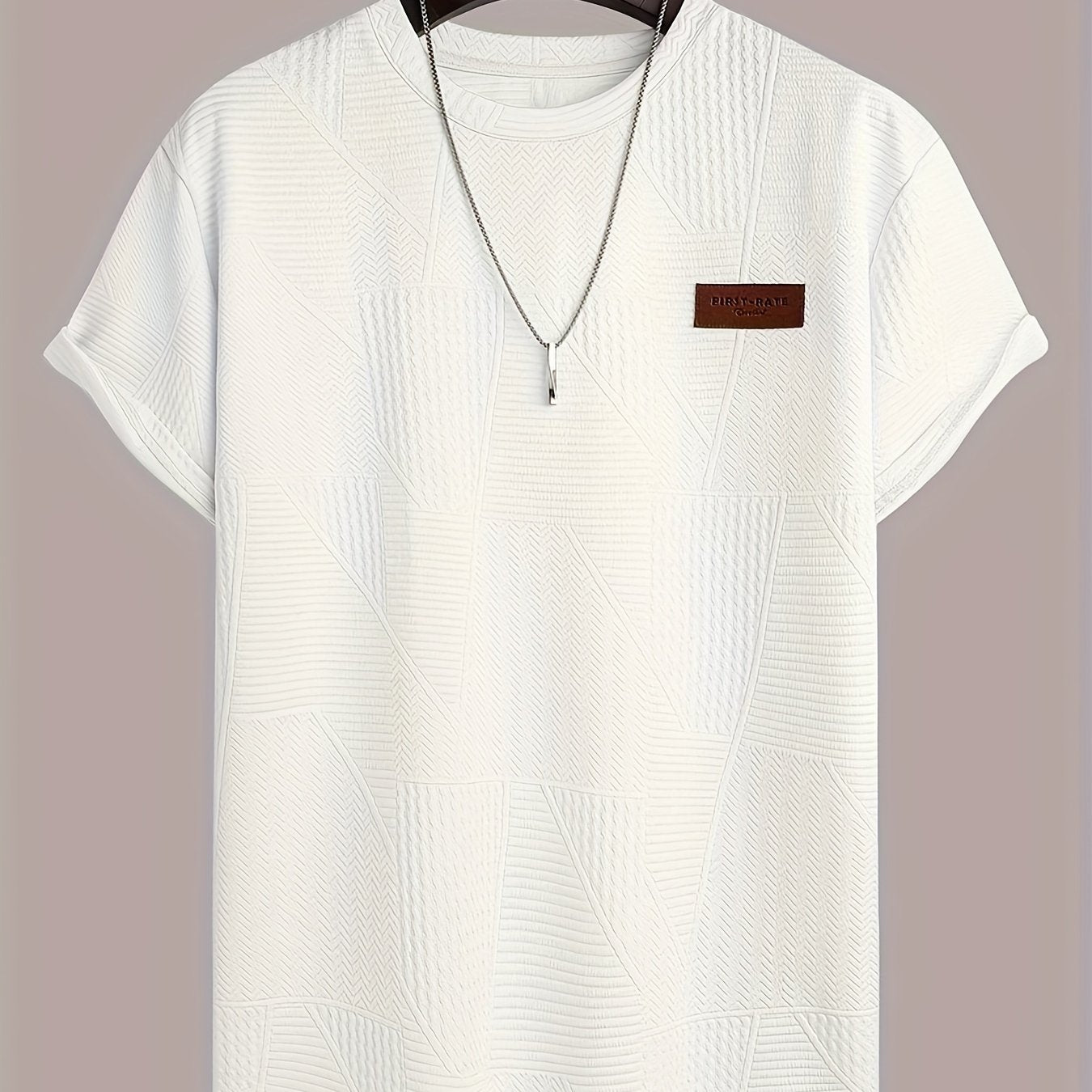 Jacquard Tee for Men