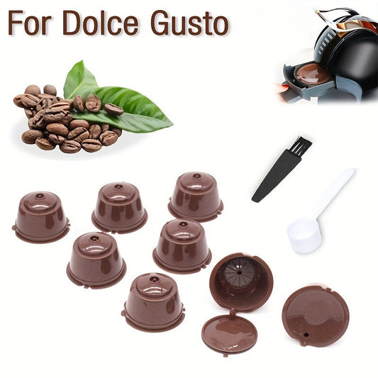 Set of 2 DOLCE GUSTO Coffee Capsule Pods, Plastic Filters for Espresso Machines