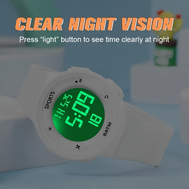 Active Lifestyle? Try the Digital Sports Watch with High-Resolution Display