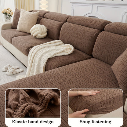 Jacquard sofa cover suitable for all seasons, protects sofa cushions in bedrooms, offices, living rooms, and home décor.