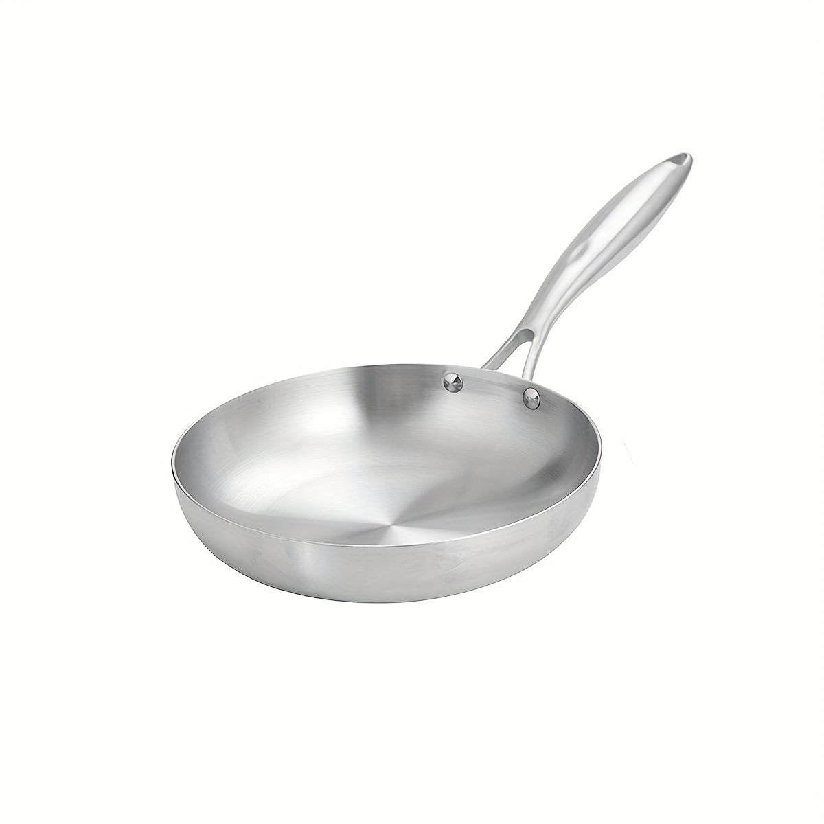 This Stainless Steel Skillet is versatile, non-stick, easy to clean, and has a durable and comfortable grip handle for effortless cooking. It is perfect for sautéing, frying, and baking, and is dishwasher safe, making it ideal for both home and