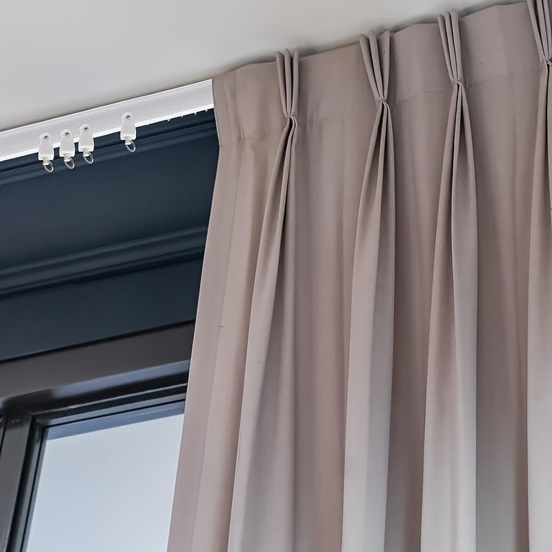 One set of curtain track accessories in varying lengths (1/2/3/4/5/6/7/8 meters) for home decor in the living room or bathroom.