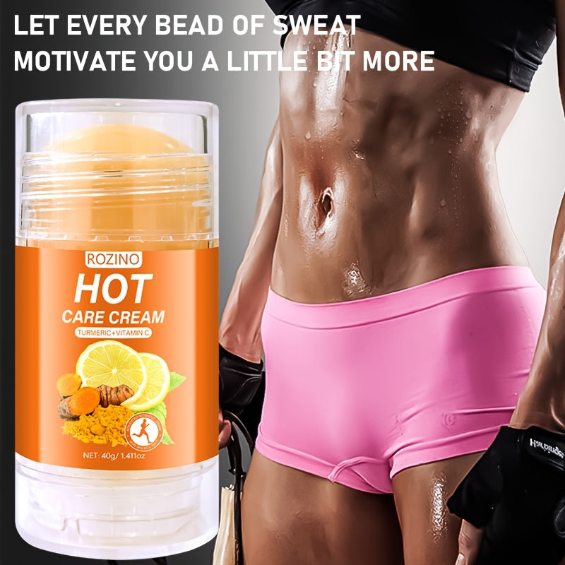 40g Turmeric Vitamin C Burning Stick accelerates exercise effects, promotes sweating and elasticity, suitable for exercise.