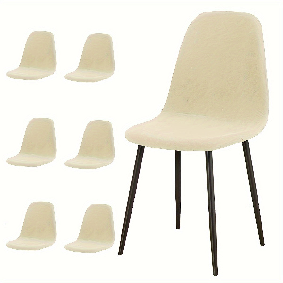 4-6 Waterproof Eames Chair Covers for Home or Dining Chairs