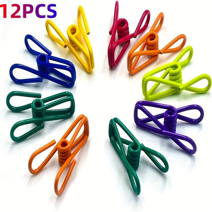 40 pieces of food clips and 20 pieces of chip clips, perfect for sealing food packaging. These coated steel clips are ideal for a variety of uses, including in the kitchen, while camping or picnicking, or during barbecues. A versatile tool for all your