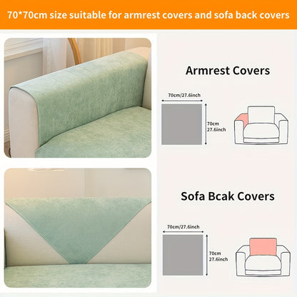 Waterproof sofa cover with non-slip design and pet-friendly material, suitable for all seasons and living room decor.