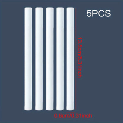 Humidifier replacement filter cartridges in quantities of 5, 10, 20, 30, and 50. Can be cut to desired length for easy replacement.
