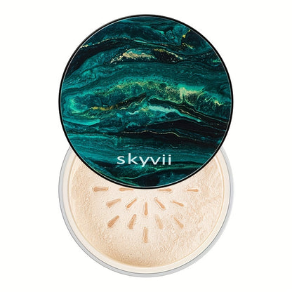 Waterproof makeup setting powder with sweat resistance and oil control for long-lasting, non-smudge, matte finish. Contains plant squalane, perfect for St. Patrick's Day gift.