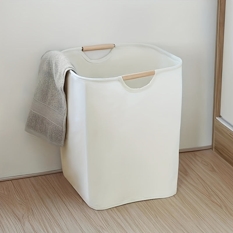 Portable Collapsible Laundry Hamper - 1 Piece, Fabric Storage Basket for Dirty Clothes, Perfect for Bathroom and Any Room in the House, Multi-Functional Laundry Organizer