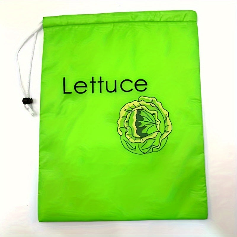 Ripening Bag for Bananas and Lettuce - Durable, Washable, and Food-Safe. Lightweight plastic storage bag perfect for preserving fresh produce. A must-have kitchen essential for keeping your bananas fresh.