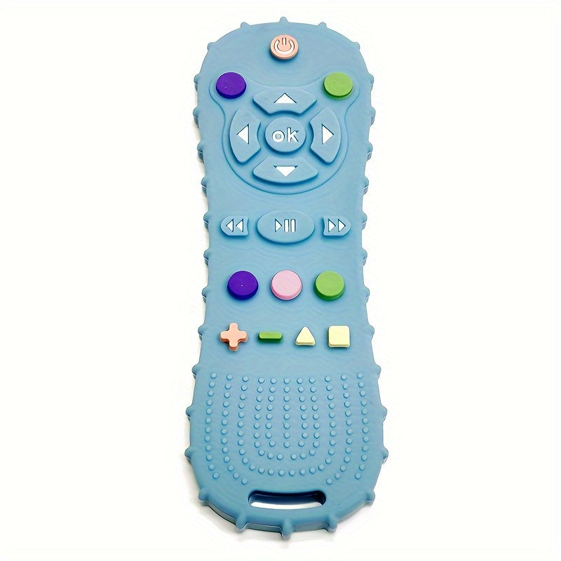 1 silicone remote control model toy made from soft silicone, perfect for toddlers to chew on. Ideal Easter gift for both boys and girls.