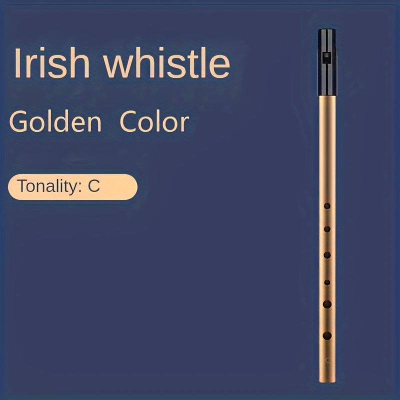 Professional grade Irish Tin Whistle in C and D.