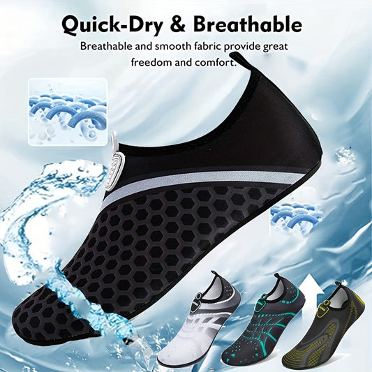 Breathable water shoes for men and women - Ideal for pool, beach, surfing, and more!