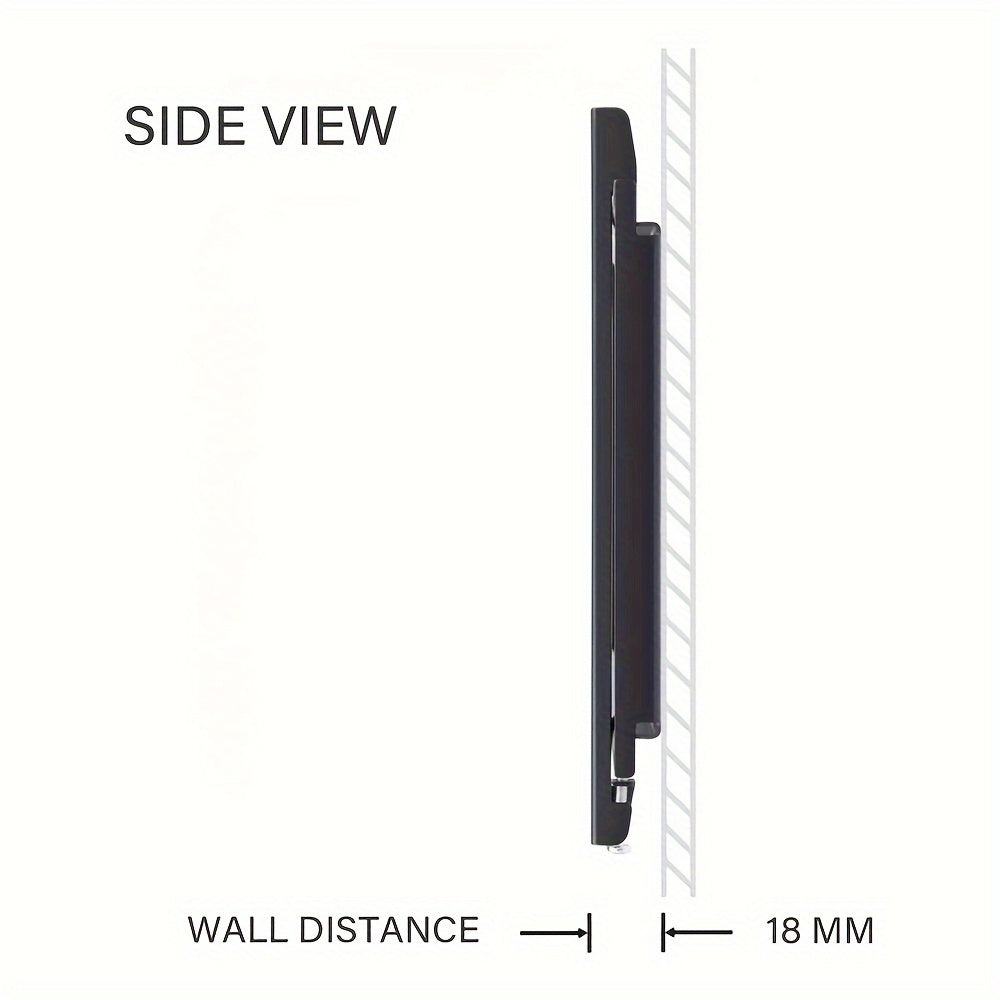 Сверхтонкий настенный кронштейн SKYFAST для телевизоров и мониторов, 14–43 дюйма, VESA200, максимальная грузоподъемность 44 фунта — прочная металлическая конструкция