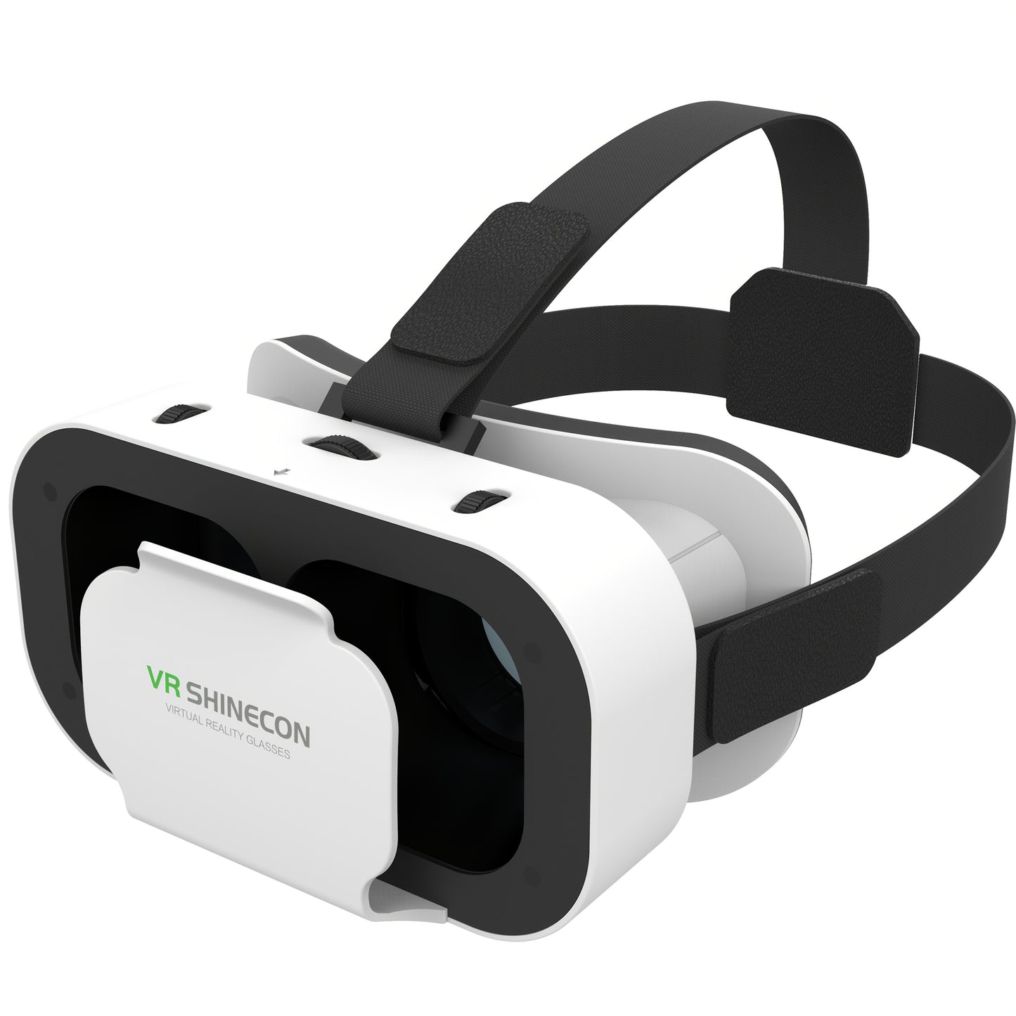 1pc Shinecon 3D VR Glasses for smartphones, non-wireless virtual reality headset with viewer function, no battery needed.