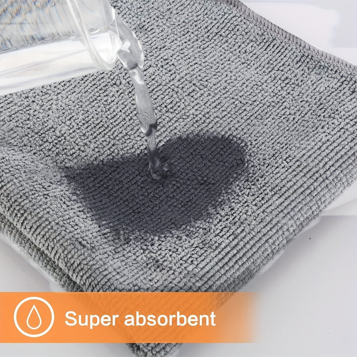 Top Pick: Grey Ultra Absorbent Microfiber Cleaning Cloth - High Performance, Streak-Free Mirror Shine Weave for Car Washing, 1200 Washes, Car Wash Accessories