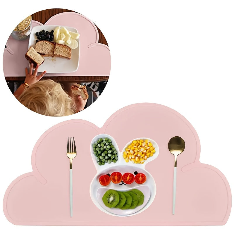 Children's Silicone Pad for Kids and Toddlers, Non-Slip Table Mats, Reusable Baby Food Mats for Restaurants. Perfect for Halloween, Christmas, Thanksgiving, and Easter gifts.