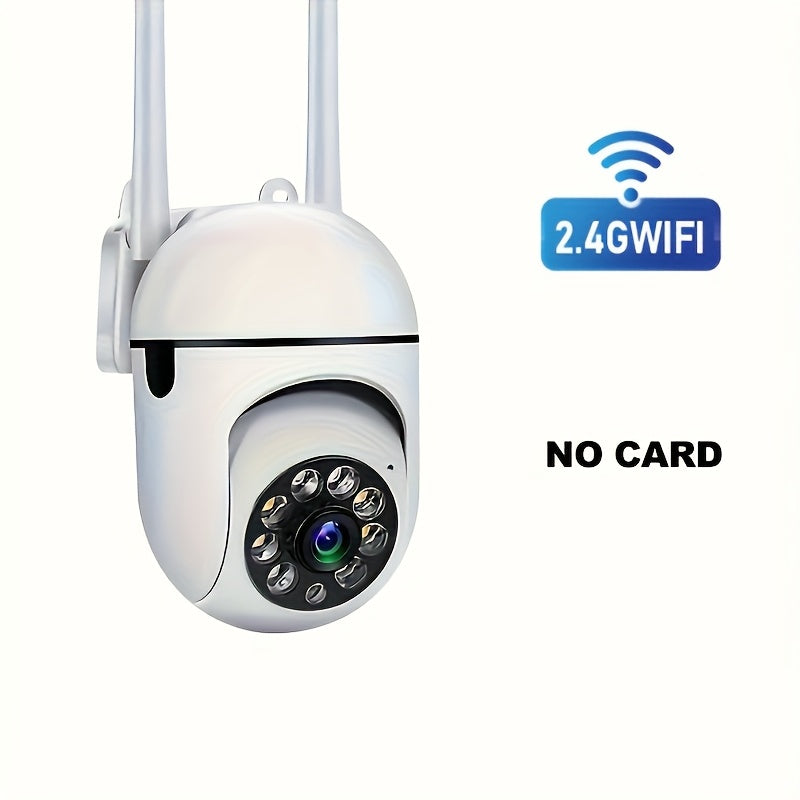 Stay Protected with our HD 1080P Indoor Security Camera featuring PIR Motion Detection, Auto Portrait Recognition, Night Vision, and 360-Degree Panorama/Tilt/Zoom. Convenient USB powered and Wi-Fi enabled, perfect for Home, Office, and Tracking needs.