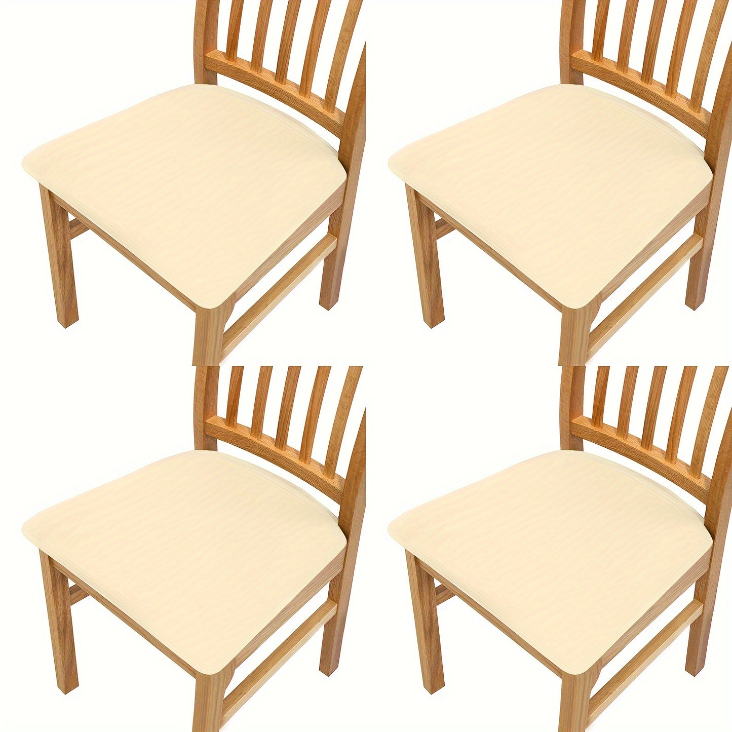 Dustproof and cat claw resistant chair covers available in 4 or 6 piece sets for dining and living rooms.