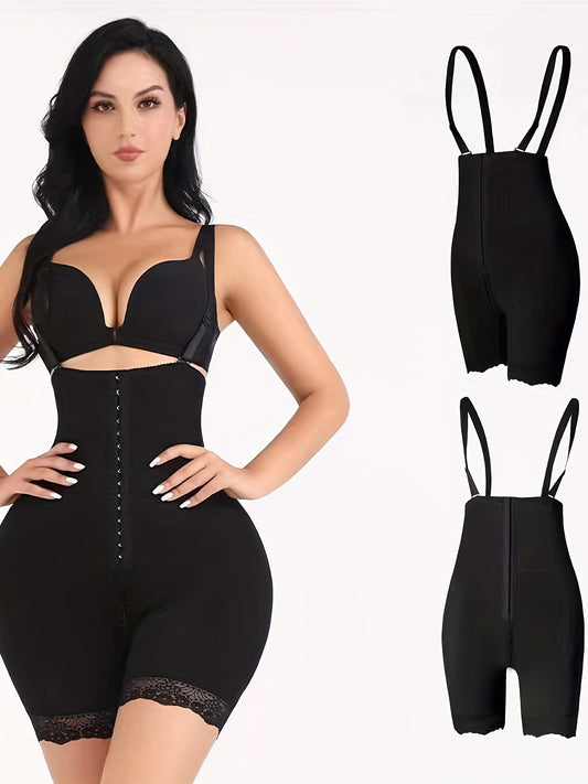 Women's shapewear for tummy control, butt lifting, and thigh slimming.