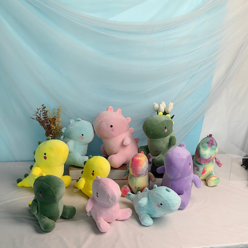 Soft and cuddly dinosaur plush toy - ideal for birthdays, Halloween, Christmas, and youngsters.