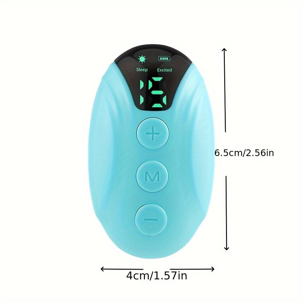 Portable Handheld Sleep Monitor with Unscented Massage Device - USB Rechargeable, Perfect Gift Idea