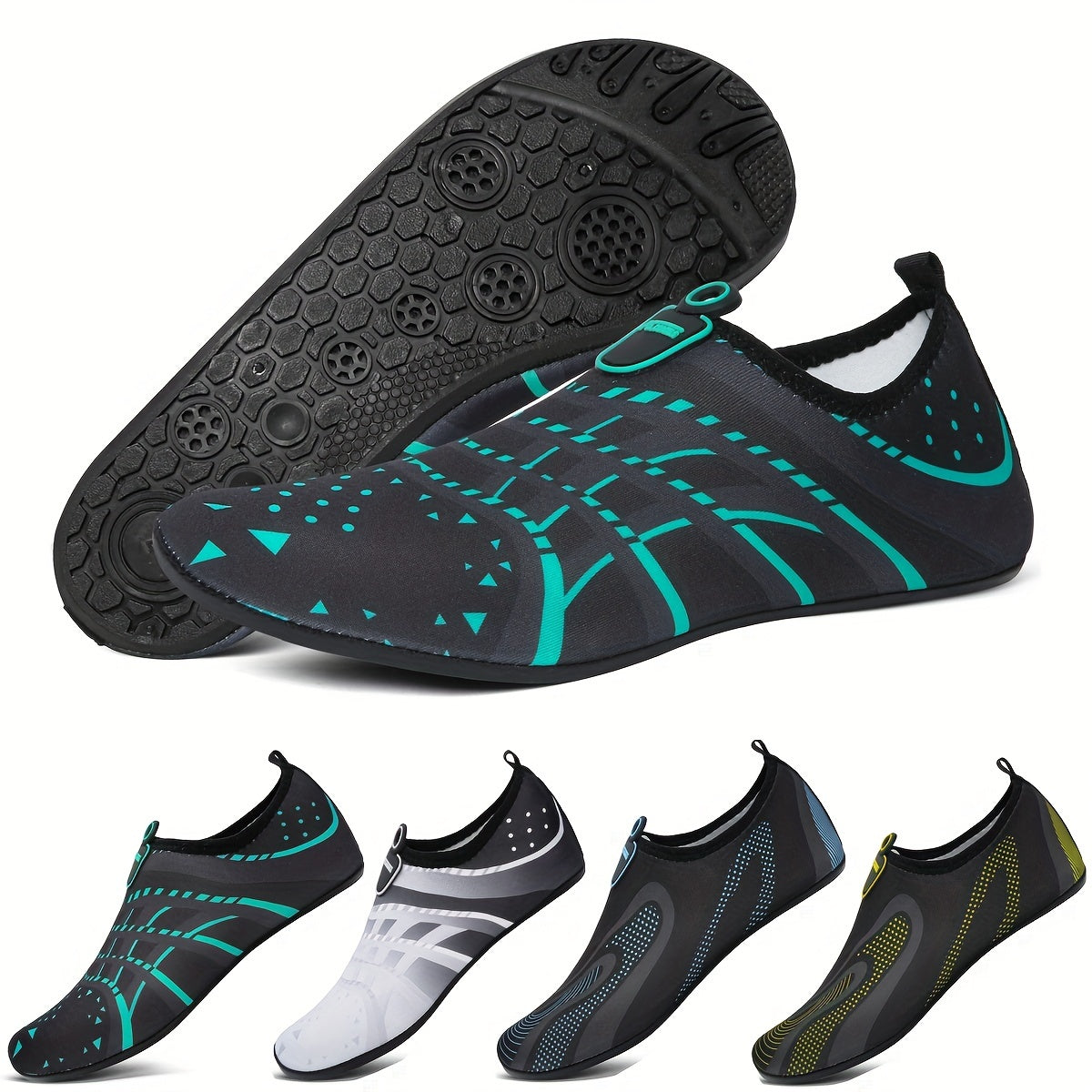 Breathable water shoes for men and women - Ideal for pool, beach, surfing, and more!