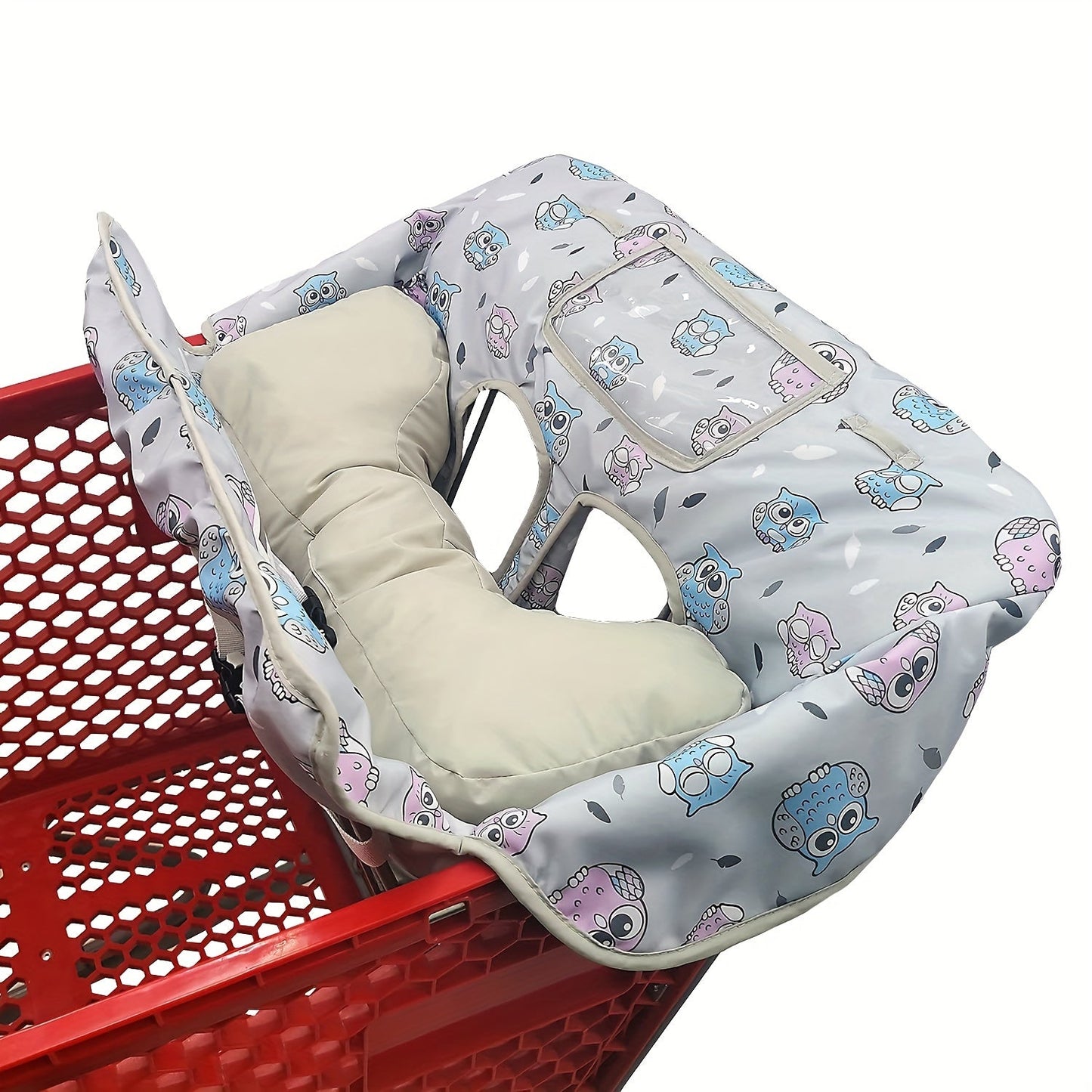 Protective Cushion for Shopping Carts, High Chairs, and Portable Cover Pad