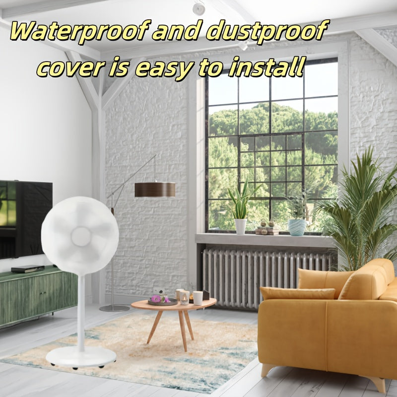 Universal Reusable Fan Dust Cover - Protect Your Fans with Ease, Perfect for Home & Office Use, No Power Required, Ideal for Any Room