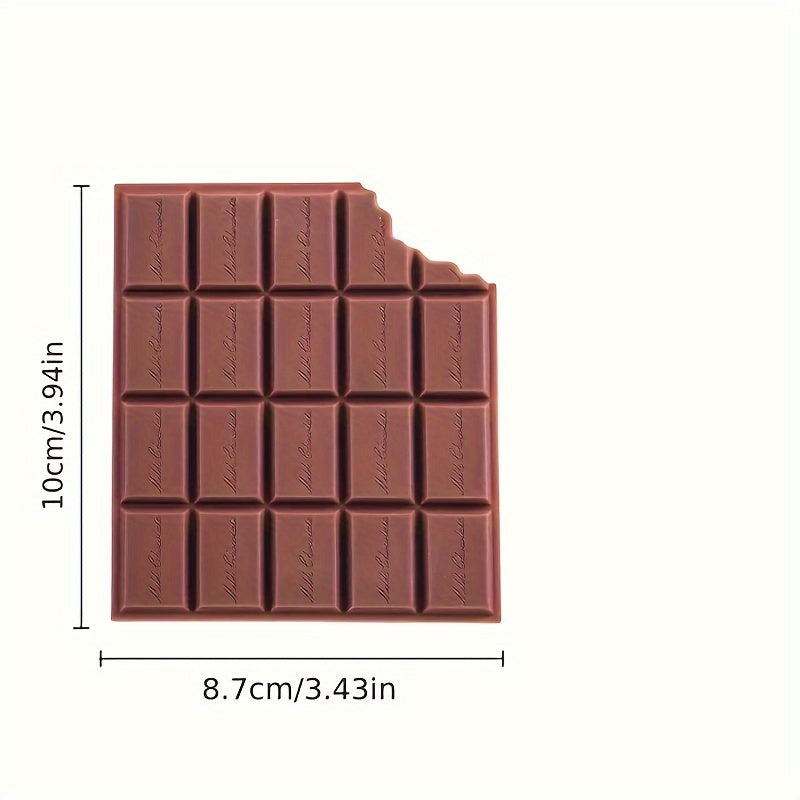 2 cute chocolate notebooks with 80 pages each, perfect for students and office use.