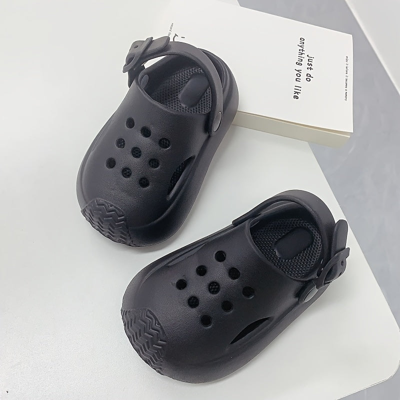 Kids EVA Clogs for Beach & Outdoor, Ages 14 & Under, Breathable, Water-Resistant, Lightweight, Casual Minimalist Style