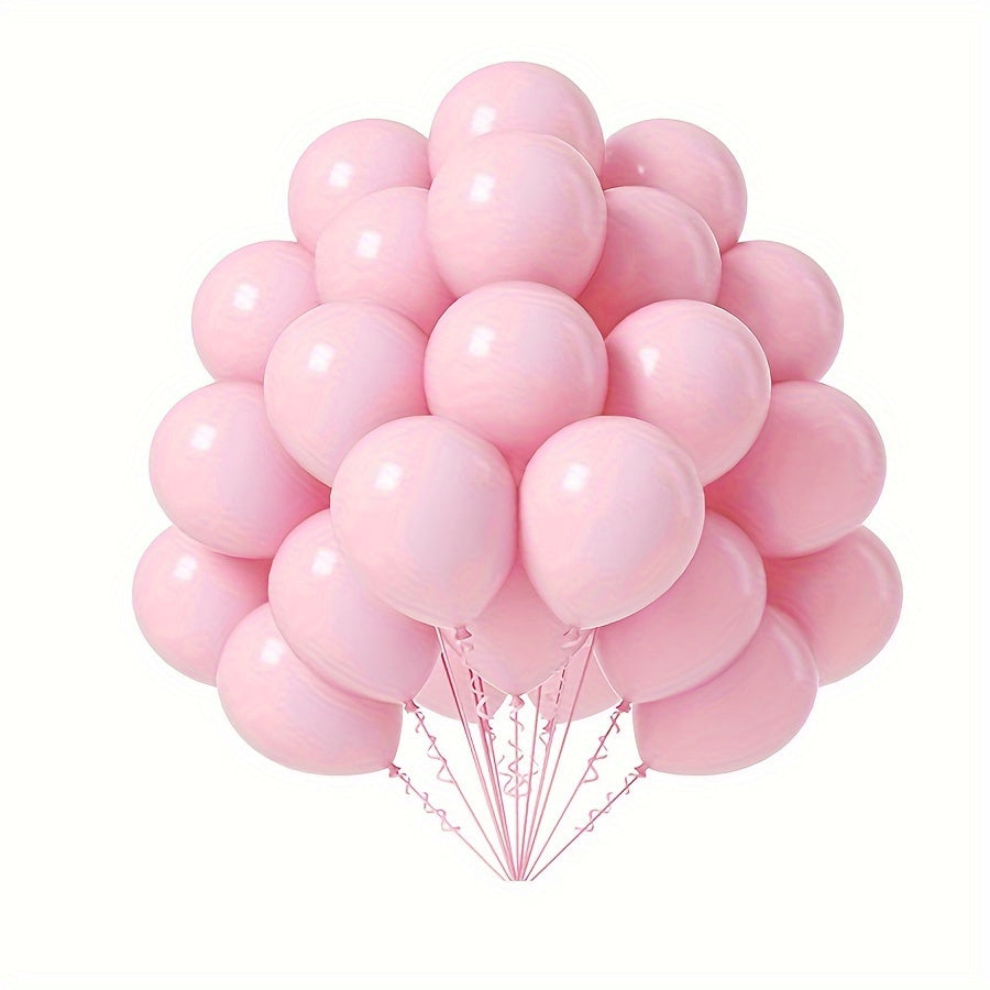 51 colorful latex balloons for weddings, birthdays, anniversaries, graduations, holidays, and celebrations. Perfect for indoor parties.