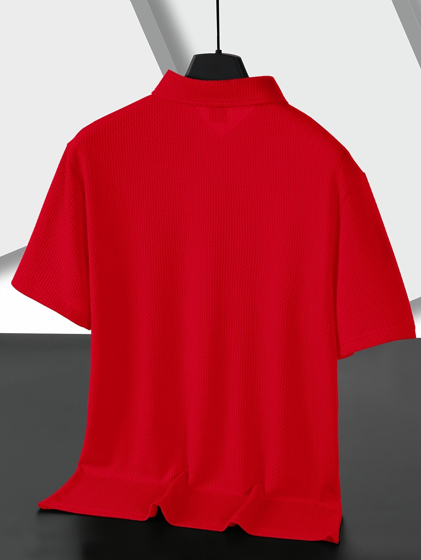 Men's Quick-Dry Nylon Shirt - Logoed, Breathable and Moisture-Wicking for Golf, Gym, and Casual Wear.