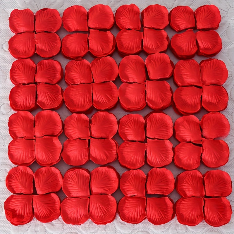 1000pcs of Romantic Non-woven Fabric Petals, ideal for wedding decor