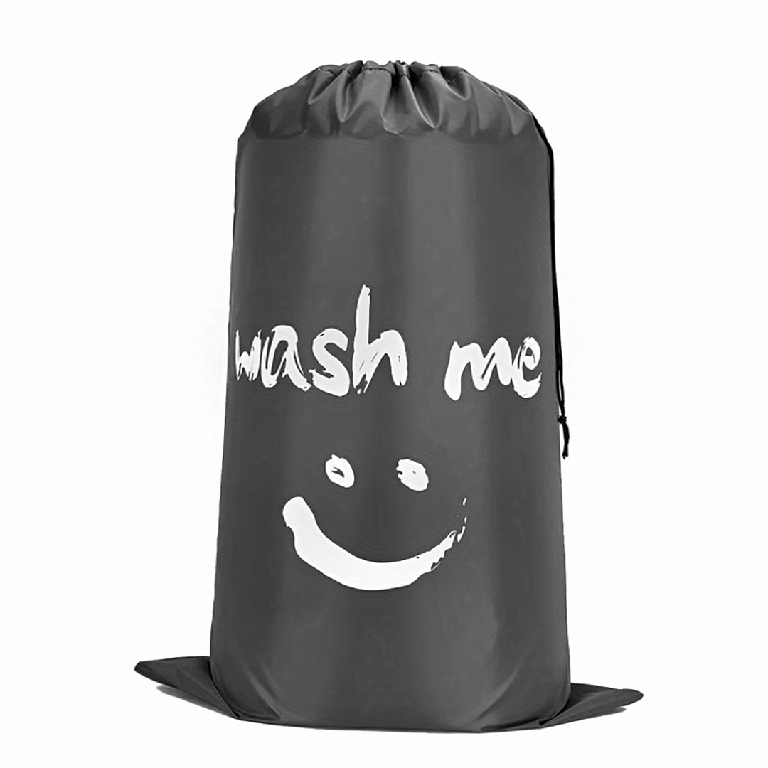 Large Laundry Bag designed for college students, Resistant to Rips & Tears, Machine Washable, Heavy Duty Hamper Liner for Dirty Clothes, Wash Me 1pc