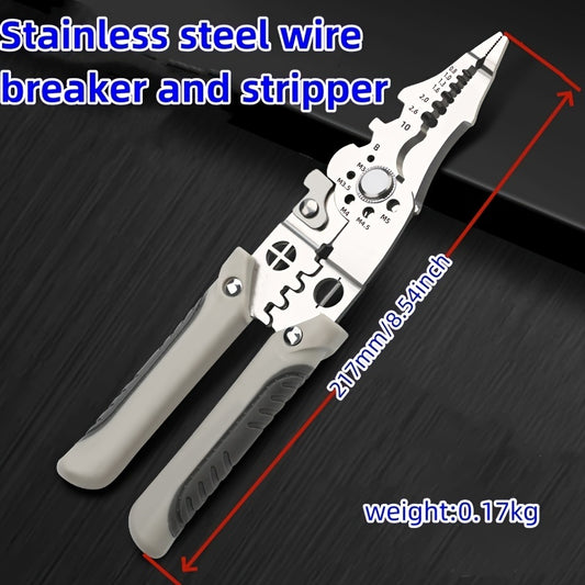 2024 upgraded 9-in-1 wire stripper for versatile electrical work.