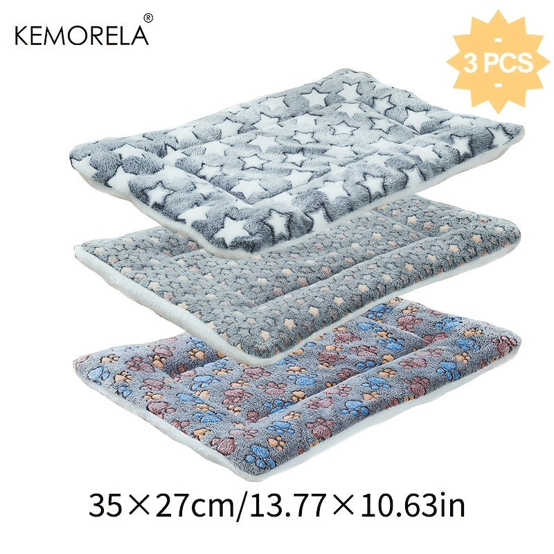 KEMORELA 3-piece bedding set for small animals, suitable for all seasons.