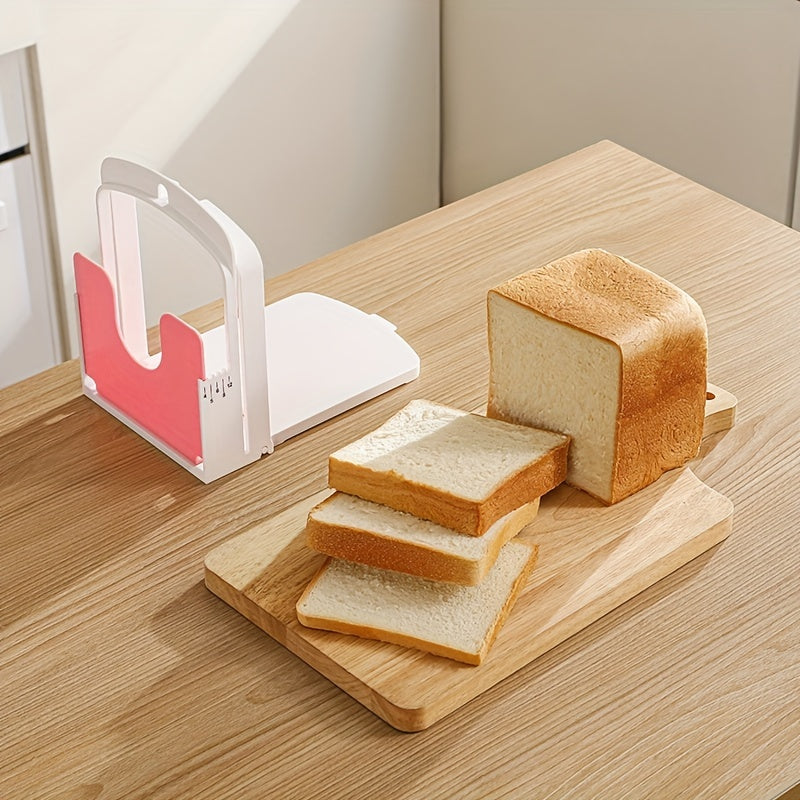 Simple Slice Bread Cutter - Convenient Toast Slicer, Manual Operation, Suitable for Home & Restaurant Settings