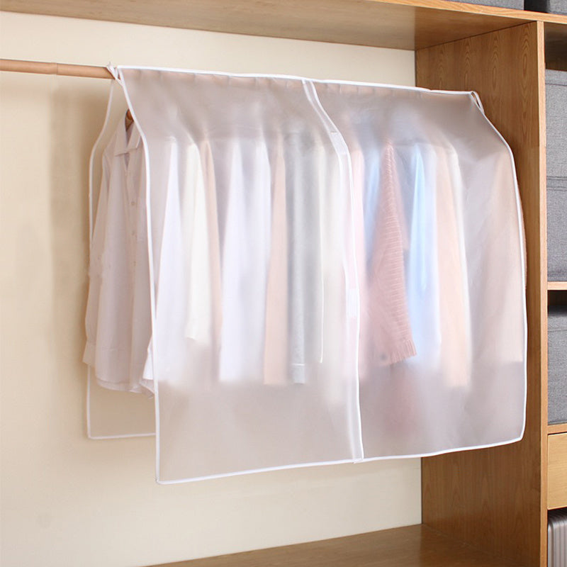 Stylish Hanging Garment Bags for Women - Waterproof, Dust-Proof Storage for Coats & Suits with Clear Design