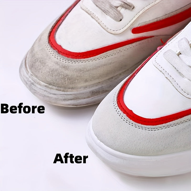 1pc Shoe Cleaning Eraser, ideal for brightening and cleaning shoes and boots, including sneakers.