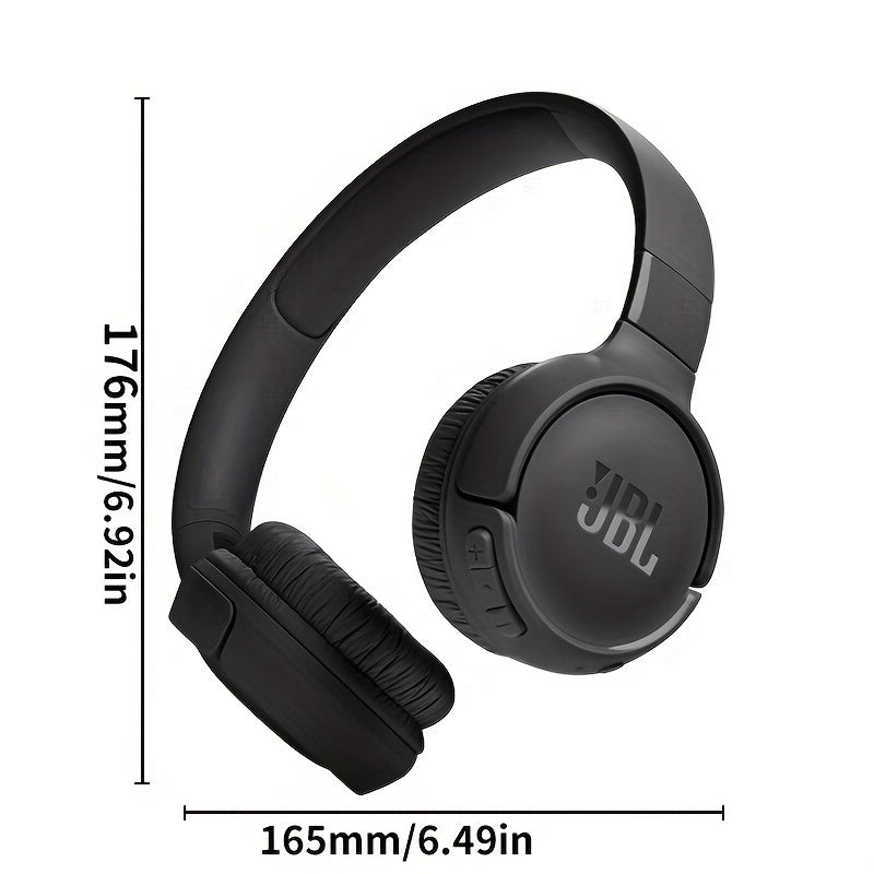 Great for travel, work, home, and the gym, the JBL T520BT wireless headphones offer deep bass, long battery life, and a comfortable fit.